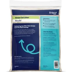Frisco Natural Unscented Clumping Grass Cat Litter -Pet Cat Store 132396 PT2. AC SS1800 V1657655411