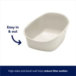 Frisco High Back Cat Litter Box, Extra Large -Pet Cat Store 141375 PT2. AC SS1800 V1675279993