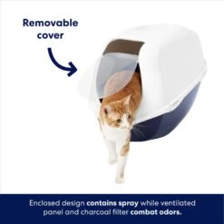 Frisco Hooded Cat Litter Box -Pet Cat Store 153376 PT2. AC SS1800 V1675279932