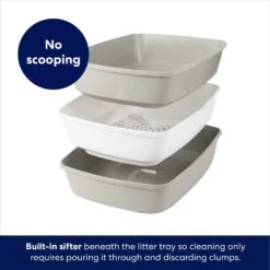 Frisco Sifting Cat Litter Box, Large -Pet Cat Store 155658 PT2. AC SS1800 V1675279581