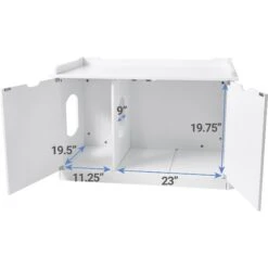 Frisco Decorative Bench Cat Litter Box Cover -Pet Cat Store 156788 PT4. AC SS1800 V1570480051