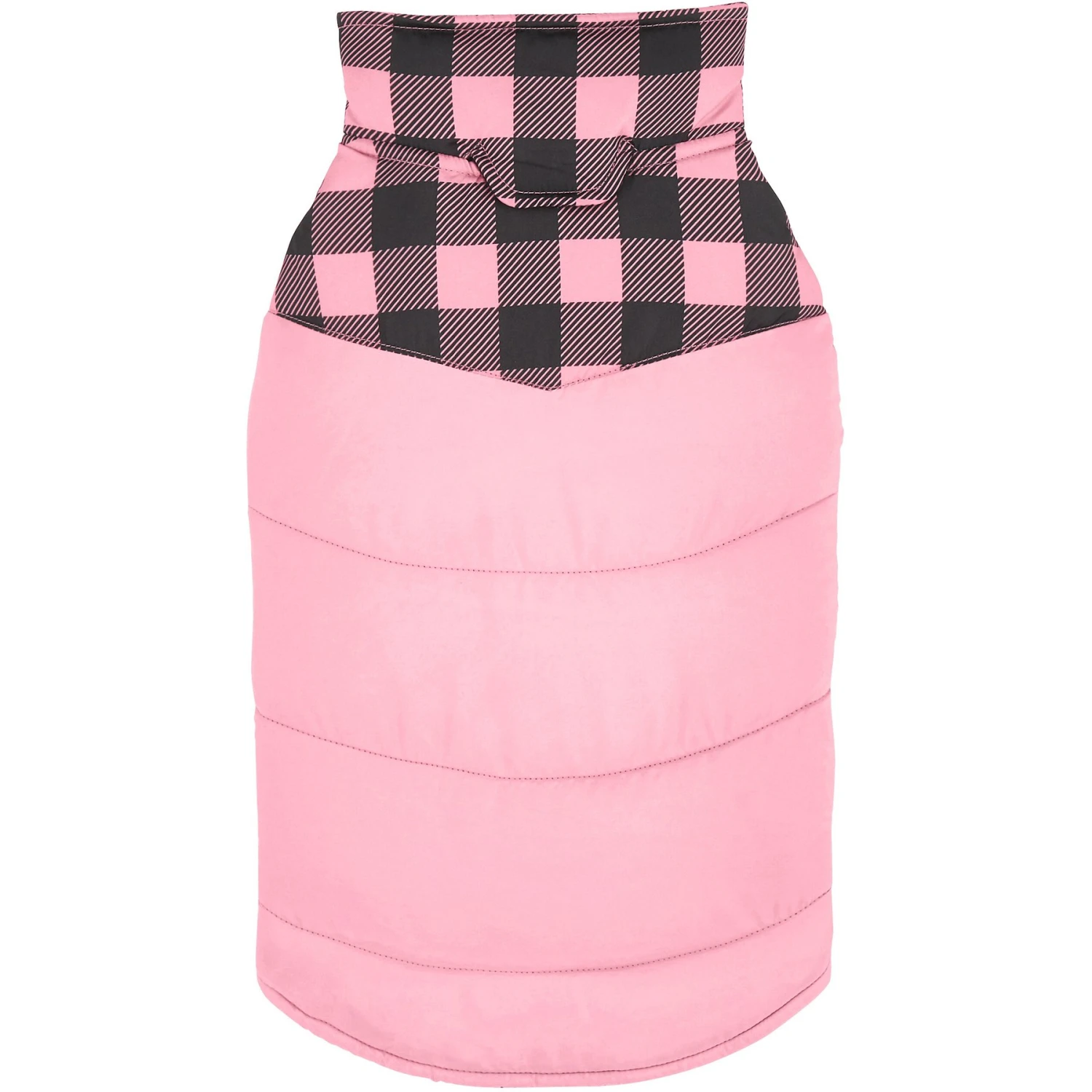 Frisco Mediumweight Boulder Plaid Insulated Dog & Cat Puffer Coat 6 Frisco Mediumweight Boulder Plaid Insulated Dog & Cat Puffer Coat - Image 4