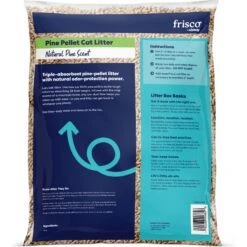 Frisco Pine Pellet Unscented Non-Clumping Wood Cat Litter -Pet Cat Store 161458 PT2. AC SS1800 V1657656016