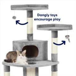 Frisco 48-in Faux Fur Cat Tree & Condo 9 Frisco 48-in Faux Fur Cat Tree & Condo -Pet Cat Store 163748 PT2. AC SS1800 V1667227026