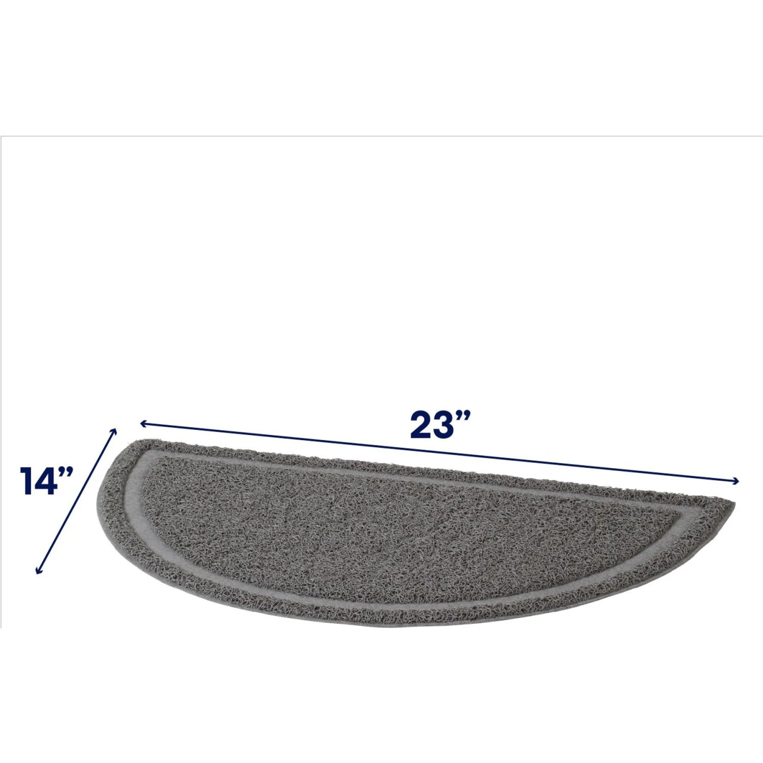 Frisco Half Moon Cat Litter Mat 4 Frisco Half Moon Cat Litter Mat - Image 2