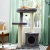 Frisco 42-in Heavy Duty Faux Fur Cat Tree & Condo -Pet Cat Store 169398 MAIN. AC SS1800 V1680036190