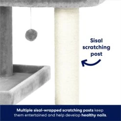 Frisco 42-in Heavy Duty Faux Fur Cat Tree & Condo 12 Frisco 42-in Heavy Duty Faux Fur Cat Tree & Condo -Pet Cat Store 169398 PT3. AC SS1800 V1667228362