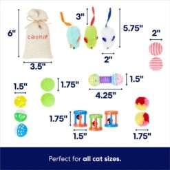 Frisco Plush, Teaser, Ball & Tunnel Variety Pack Cat Toy With Catnip 11 Frisco Plush, Teaser, Ball & Tunnel Variety Pack Cat Toy With Catnip -Pet Cat Store 169688 PT3. AC SS1800 V1692190912