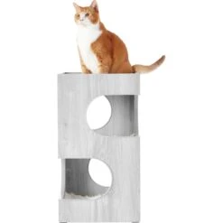Frisco 28-in Modern Cat Tree & Condo 12 Frisco 28-in Modern Cat Tree & Condo -Pet Cat Store 177899 PT4. AC SS1800 V1584453174
