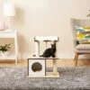 Frisco 28.5-in Modern Cat Tree & Condo -Pet Cat Store 177907 MAIN. AC SS1800 V1584451194