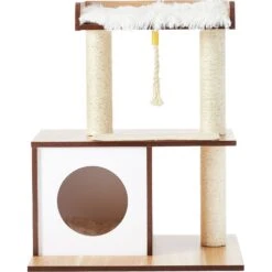 Frisco 28.5-in Modern Cat Tree & Condo -Pet Cat Store 177907 PT3. AC SS1800 V1584452593
