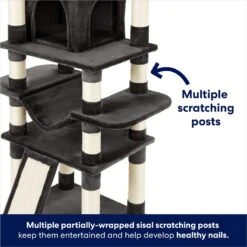 Frisco 68-in Faux Fur Cat Tree & Condo 13 Frisco 68-in Faux Fur Cat Tree & Condo -Pet Cat Store 180384 PT4. AC SS1800 V1669908645