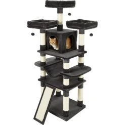 Frisco 68-in Faux Fur Cat Tree & Condo 14 Frisco 68-in Faux Fur Cat Tree & Condo -Pet Cat Store 180384 PT5. AC SS1800 V1584453423