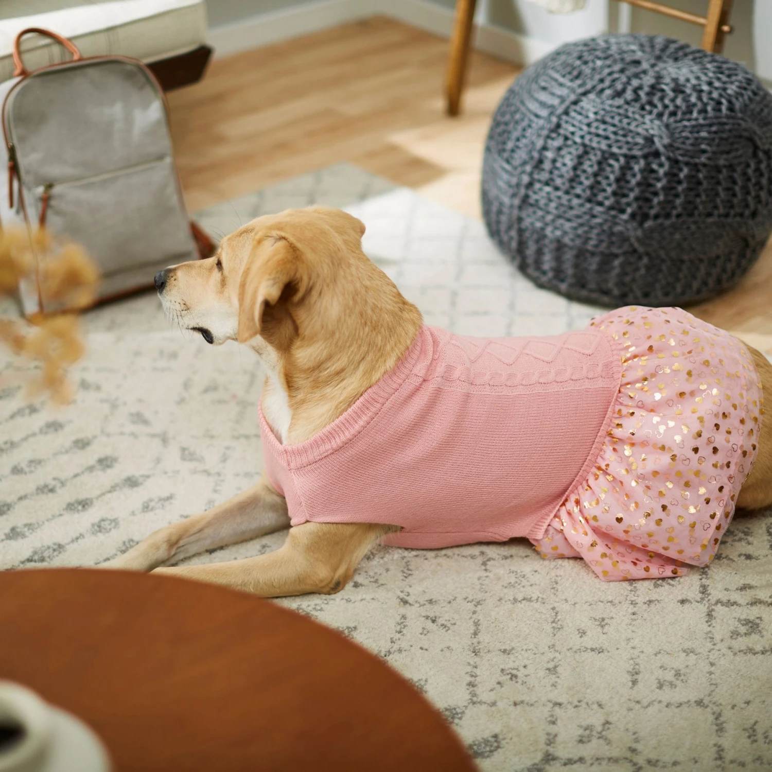 Frisco Cable Knit Dog & Cat Sweater Dress 8 Frisco Cable Knit Dog & Cat Sweater Dress - Image 6