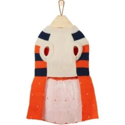Frisco Pom Pom Bow Striped Dog & Cat Sweater Dress 13 Frisco Pom Pom Bow Striped Dog & Cat Sweater Dress -Pet Cat Store 223722 PT4. AC SS1800 V1599508586