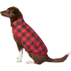 Frisco Quilted Water-Resistant Reversible Insulated Dog & Cat Jacket -Pet Cat Store 223922 PT2. AC SS1800 V1599486113