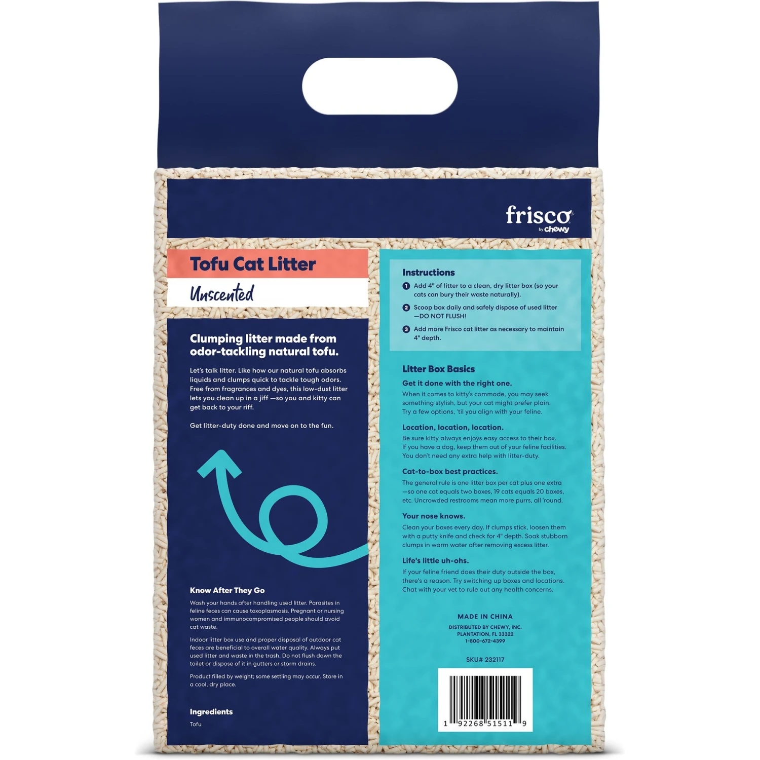 Frisco Tofu Clumping Cat Litter 5 Frisco Tofu Clumping Cat Litter - Image 3