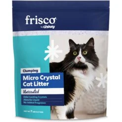 Frisco Micro Crystal Unscented Clumping Crystal Cat Litter