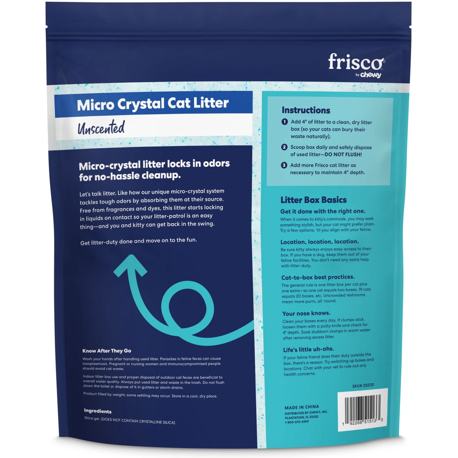 Frisco Micro Crystal Unscented Non-Clumping Crystal Cat Litter 5 Frisco Micro Crystal Unscented Non-Clumping Crystal Cat Litter - Image 3