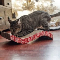 Frisco Holiday Wave Cat Scratcher Toy With Catnip 9 Frisco Holiday Wave Cat Scratcher Toy With Catnip -Pet Cat Store 233287 PT2. AC SS1800 V1602172537