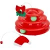 Frisco Holiday Santa Hat & Mistletoe Cat Tracks Cat Toy -Pet Cat Store 233317 MAIN. AC SS1800 V1694813221