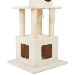 Frisco 54 In Faux Fur Cat Tree & Condo -Pet Cat Store 236551 PT4. AC SS1800 V1637693844