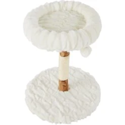 Frisco Natural Wood Modern Cat Tree With Toy, Ivory, Small 11 Frisco Natural Wood Modern Cat Tree With Toy, Ivory, Small -Pet Cat Store 236559 PT3. AC SS1800 V1615987410
