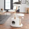 Frisco Natural Wood Modern Cat Tree With Toy, Ivory, Large 1 Frisco Natural Wood Modern Cat Tree With Toy, Ivory, Large -Pet Cat Store 236563 MAIN. AC SS1800 V1616522232
