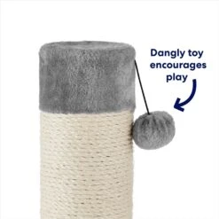 Frisco 35-in Heavy Duty Sisal Cat Scratching Post With Toy -Pet Cat Store 238150 PT3. AC SS1800 V1667227022