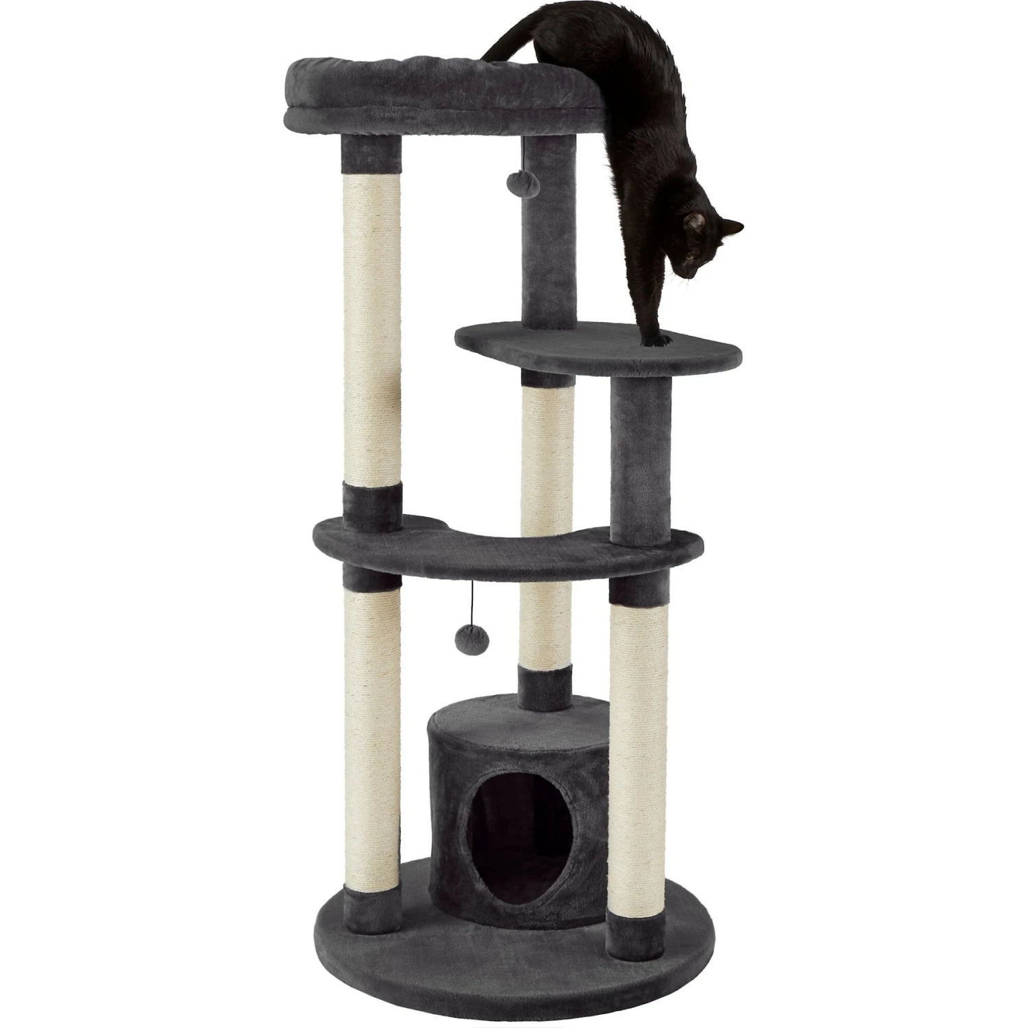 Frisco Heavy Duty Faux Fur Cat Tree & Condo 5 Frisco Heavy Duty Faux Fur Cat Tree & Condo - Image 3