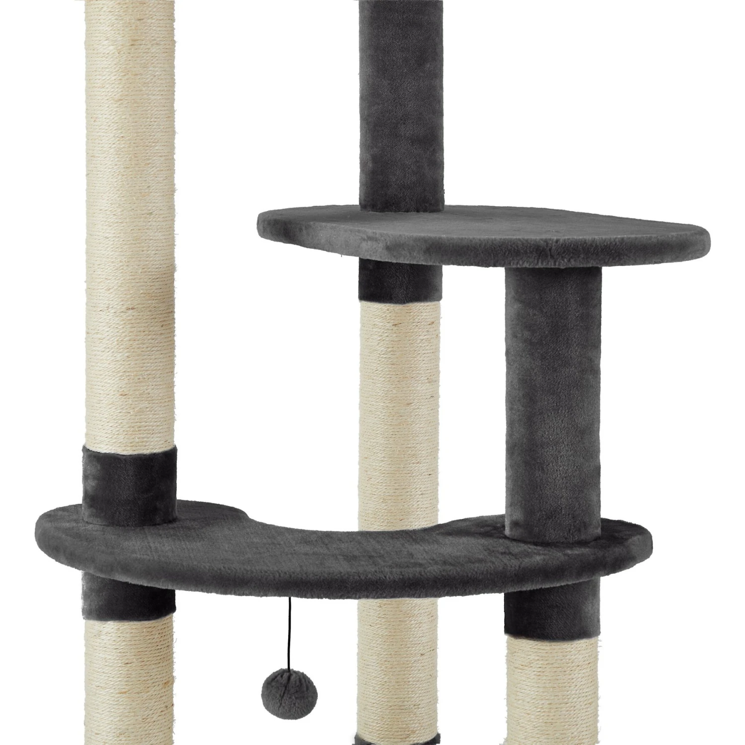 Frisco Heavy Duty Faux Fur Cat Tree & Condo 7 Frisco Heavy Duty Faux Fur Cat Tree & Condo - Image 5