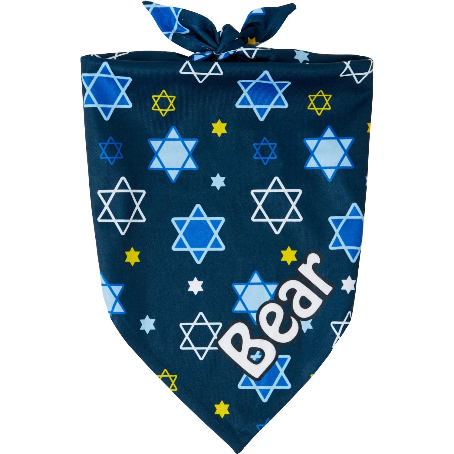 Frisco Hanukkah Personalized Dog & Cat Bandana 3 Frisco Hanukkah Personalized Dog & Cat Bandana