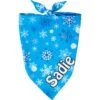 Frisco Blue Snowflakes Personalized Dog & Cat Bandana -Pet Cat Store 242803 MAIN. AC SS1800 V1600114285