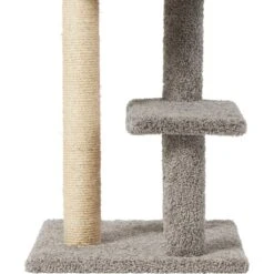 Frisco 41.5-in Real Carpet Wooden Cat Tree -Pet Cat Store 244527 PT5. AC SS1800 V1603290985