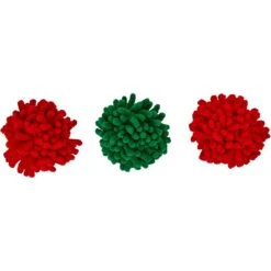 Frisco Holiday Moppy Ball Cat Toy With Catnip, 3 Count -Pet Cat Store 244935 PT3. AC SS1800 V1600707664
