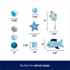 Frisco Holiday Stocking Variety Pack Cat Toy With Catnip, 25 Count -Pet Cat Store 244939 PT2. AC SS1800 V1694809487