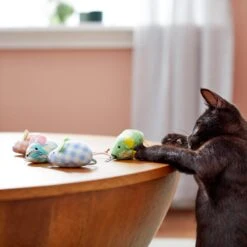 Frisco Easter Mice Cat Toy With Catnip, 4 Count -Pet Cat Store 248051 PT5. AC SS1800 V1608766684