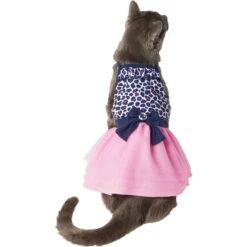 Frisco Leopard Print Dog & Cat Dress -Pet Cat Store 249051 PT2. AC SS1800 V1644959792
