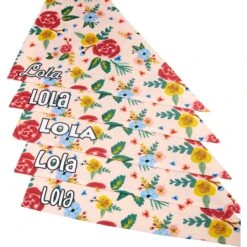 Frisco Floral Personalized Dog & Cat Bandana 15 Frisco Floral Personalized Dog & Cat Bandana -Pet Cat Store 254255 PT4. AC SS1800 V1618508284