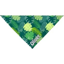 Frisco Tropical Palms Personalized Dog & Cat Bandana -Pet Cat Store 254259 PT2. AC SS1800 V1696443248