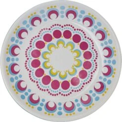 Frisco Kaleidoscope Pattern Non-skid Ceramic Cat Dish -Pet Cat Store 256092 PT4. AC SS1800 V1617042722