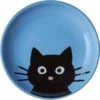 Frisco Cat Face Non-skid Ceramic Cat Dish, Blue -Pet Cat Store 256101 MAIN. AC SS1800 V1615321300