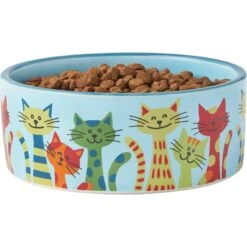 Frisco New York Non-skid Ceramic Cat Bowl 11 Frisco New York Non-skid Ceramic Cat Bowl -Pet Cat Store 256121 PT3. AC SS1800 V1615311114