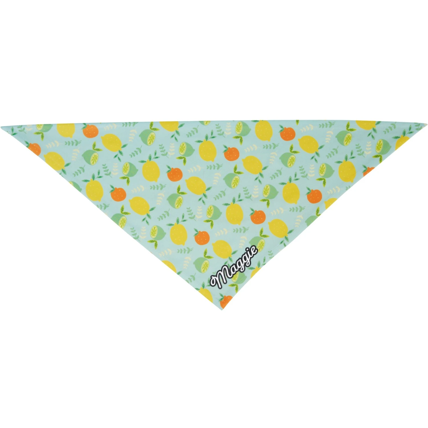 Frisco Citrus Personalized Dog & Cat Bandana 6 Frisco Citrus Personalized Dog & Cat Bandana - Image 4