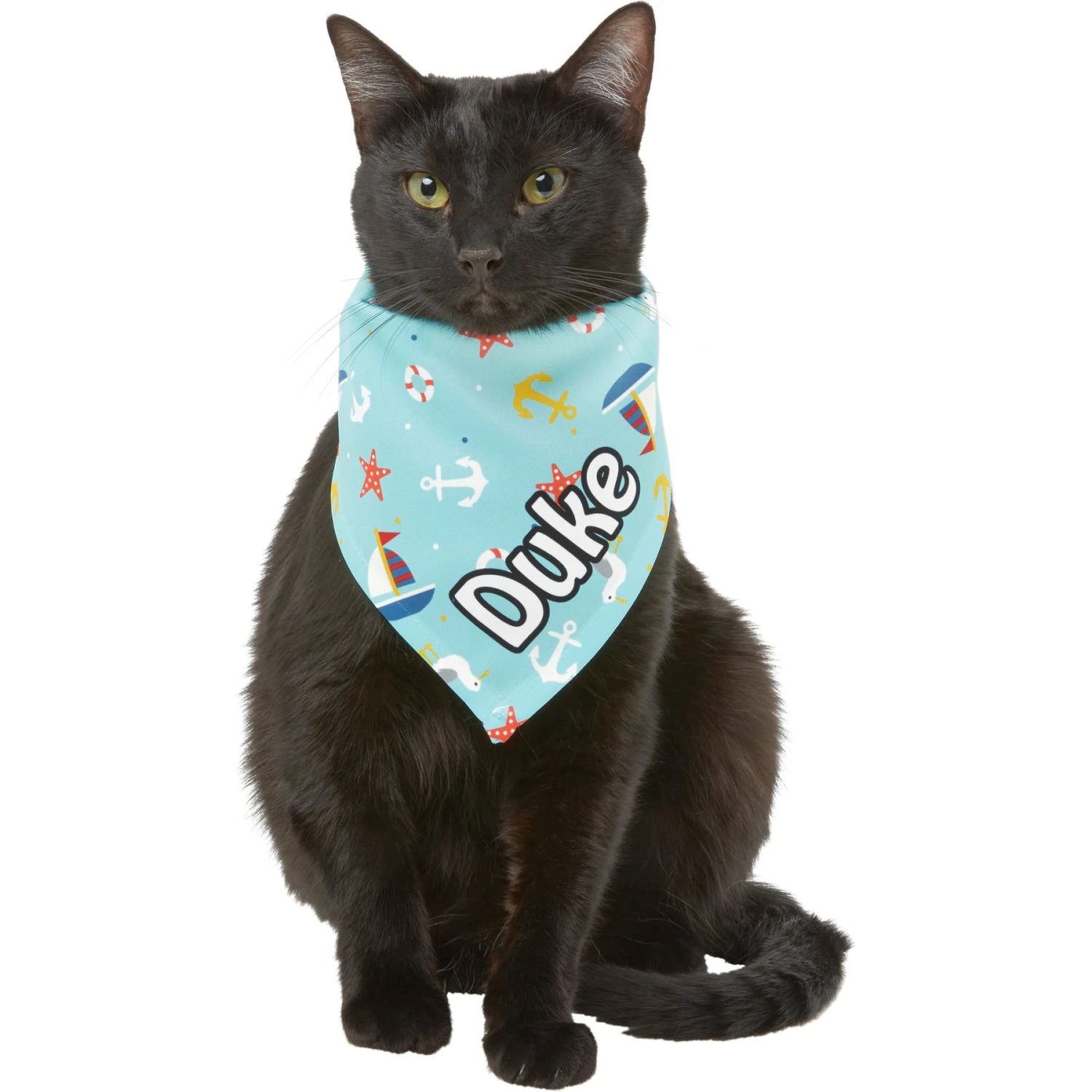 Frisco Nautical Personalized Dog & Cat Bandana 10 Frisco Nautical Personalized Dog & Cat Bandana - Image 8