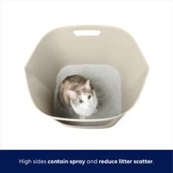 Frisco Leaf High-Sided Cat Litter Box, Large 9 Frisco Leaf High-Sided Cat Litter Box, Large -Pet Cat Store 258782 PT2. AC SS1800 V1675279643