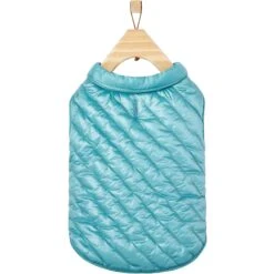 Frisco Lightweight Packable Insulated Dog & Cat Quilted Puffer Coat, Ocean Teal -Pet Cat Store 268280 PT4. AC SS1800 V1628778984