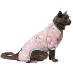 Frisco Dog & Cat Cozy Plush Fleece PJs, Unicorns -Pet Cat Store 268469 PT3. AC SS1800 V1637720561