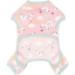 Frisco Dog & Cat Cozy Plush Fleece PJs, Unicorns -Pet Cat Store 268469 PT4. AC SS1800 V1637686051