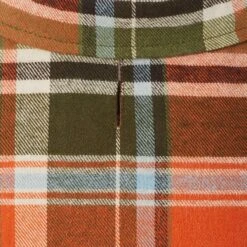 Frisco Orange & Olive Plaid Dog & Cat Flannel Shirt -Pet Cat Store 268612 PT5. AC SS1800 V1637645834